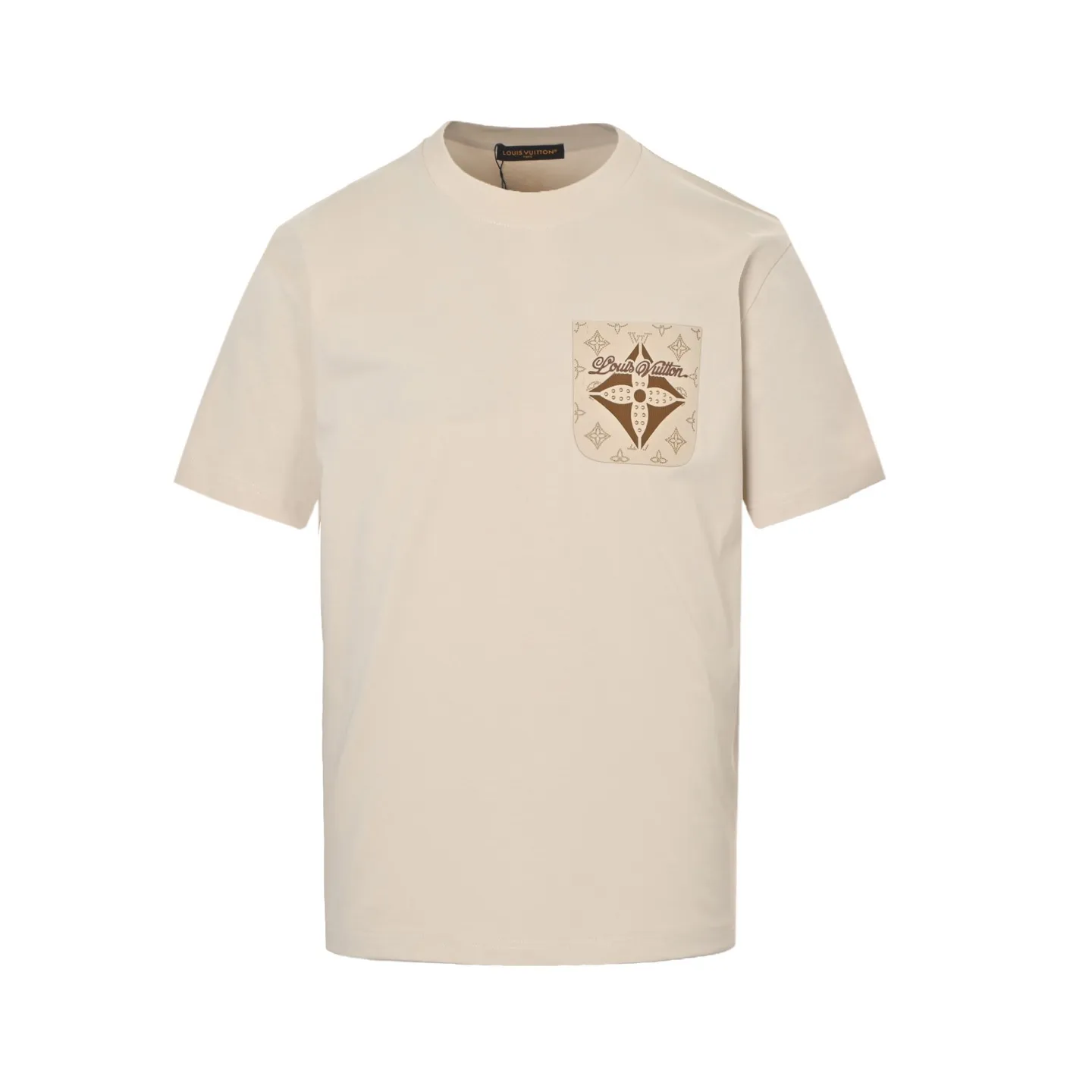 Louis Vuitton/Louis Vuitton 25ss presbyopic fake pocket short sleeves